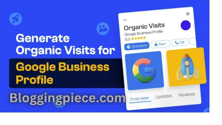 generate organic visits for google business profile